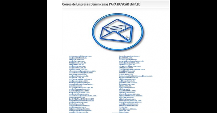 Plaza Libre - Listado De Correos De Empresas De República Plaza Libre - Listado De Correos De Empresas De República