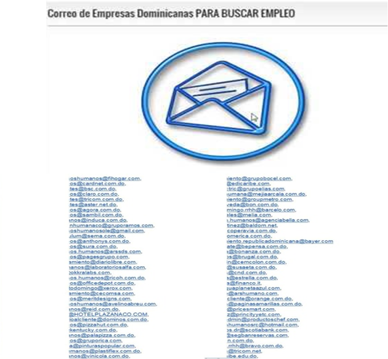 Plaza Libre - Listado De Correos De Empresas De República Plaza Libre - Listado De Correos De Empresas De República
